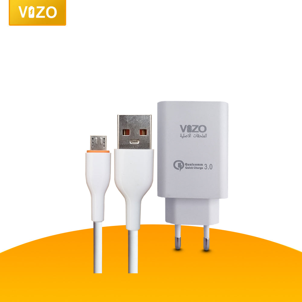 VIZO V007 Micro USB 18W Fast Charging 1 USB Port Charger