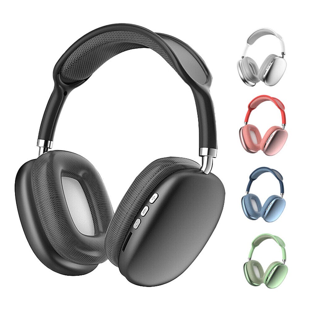 P9 Wireless Bluetooth Headphones with Mic Noise Cancelling Headsets Supports TF