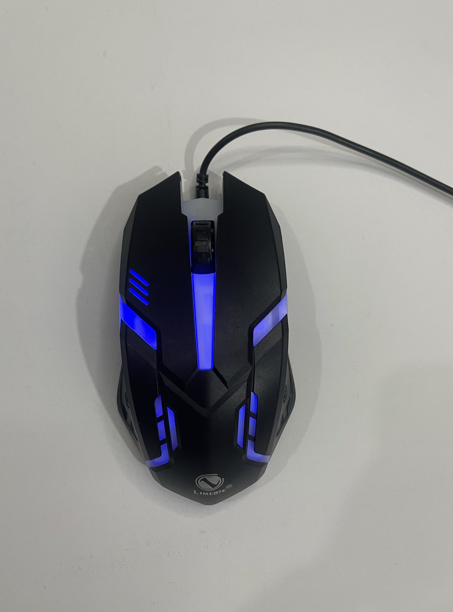 LIMEIDE S1 Sports LED Luminous Backlit Wired Mouse - 1200 DPI Ergonomic Optical Gaming Mouse