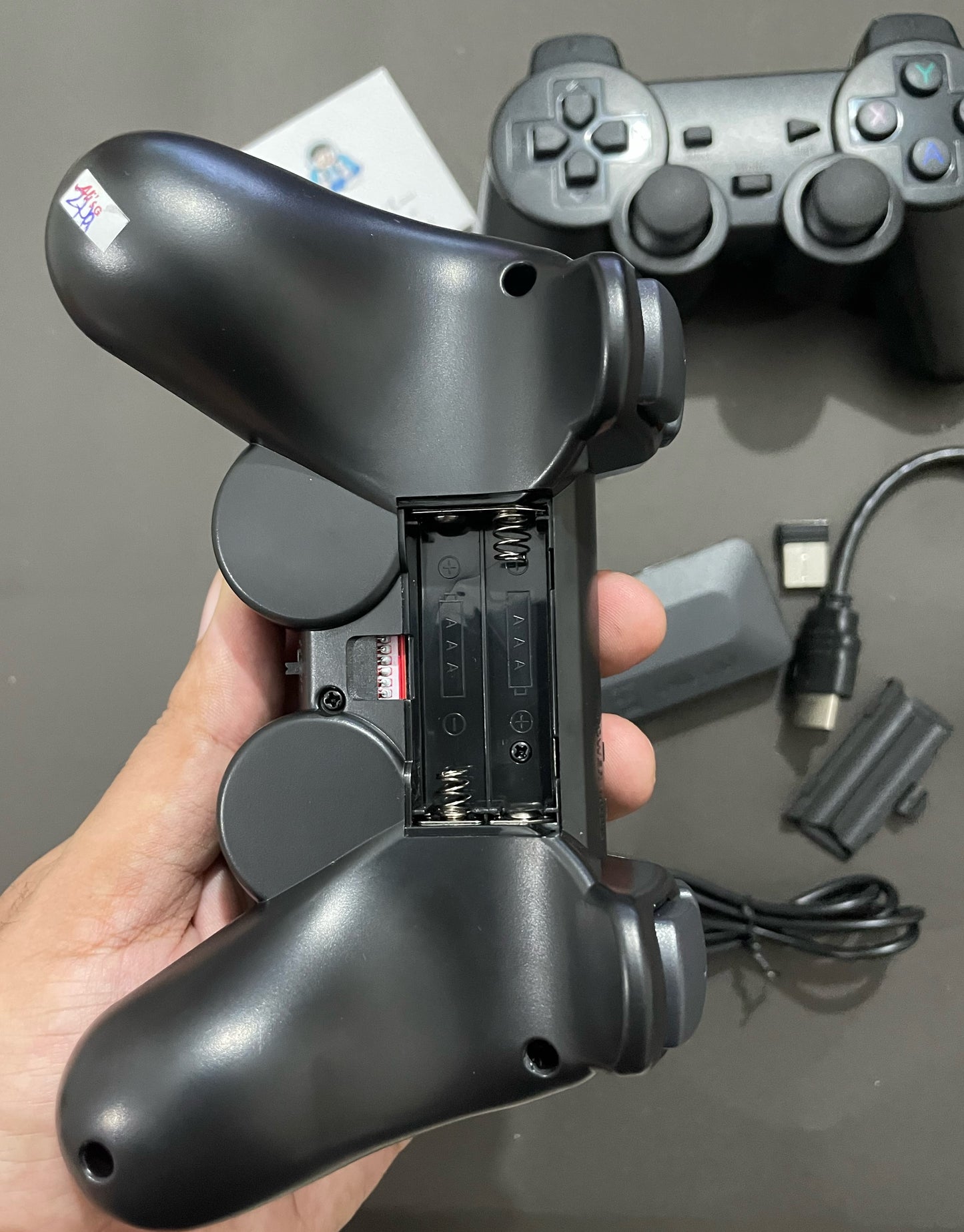 M33 4K Game Stick | 64GB Built-in 33,000 Games, 45 Classic Emulators, Dual 2.4G Wireless Controllers | Plug-and-Play, 4K HDMI Output