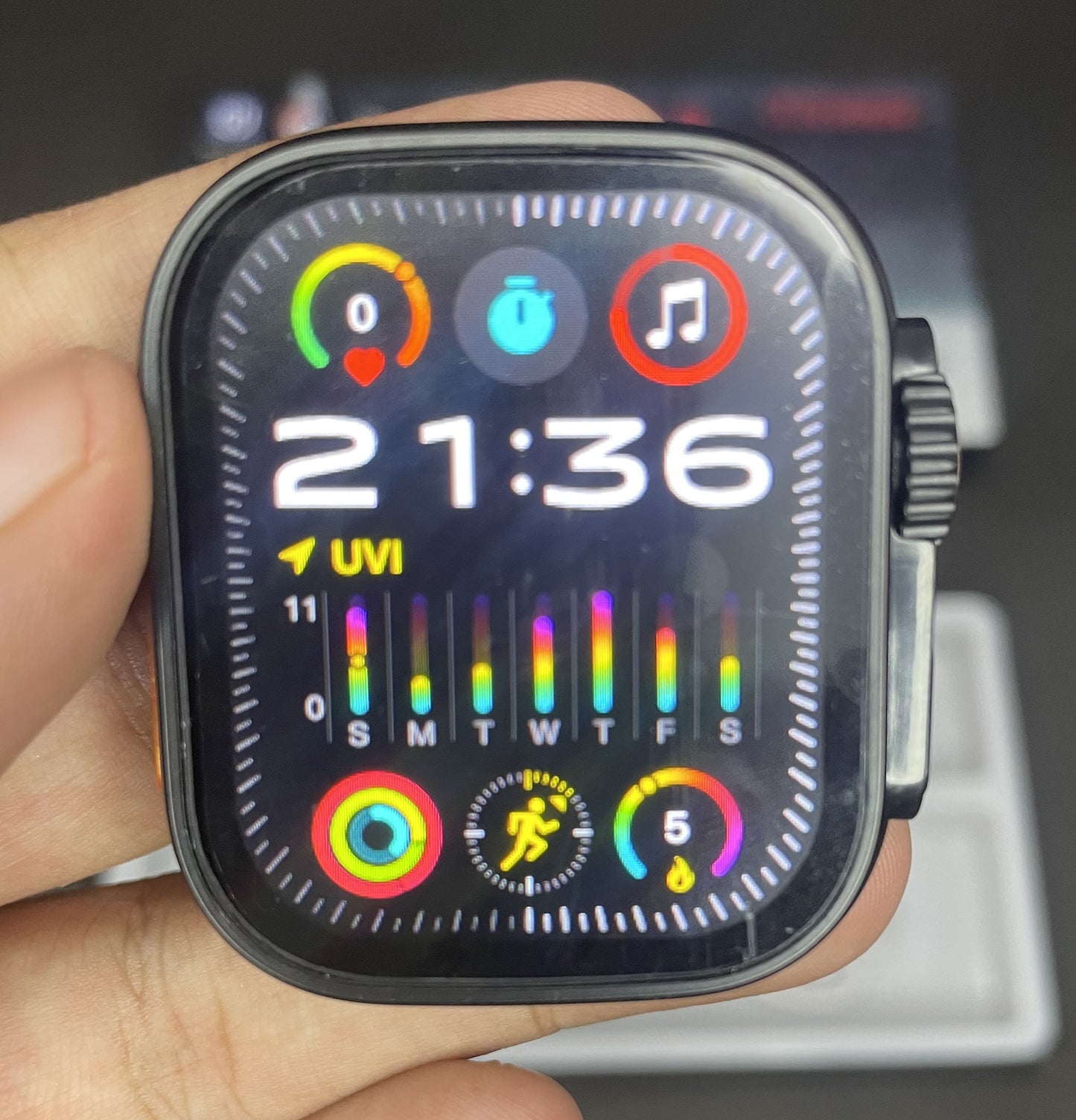 New T10 Ultra 2 Smartwatch Infinite Display With Gesture Feature